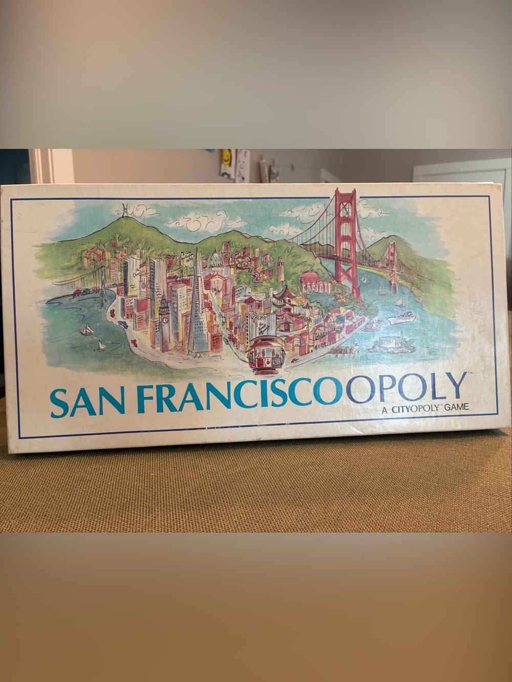 1ST Edition NOS Vtg 1988 San Francisco Opoly City CityOpoly Monopoly Board Game